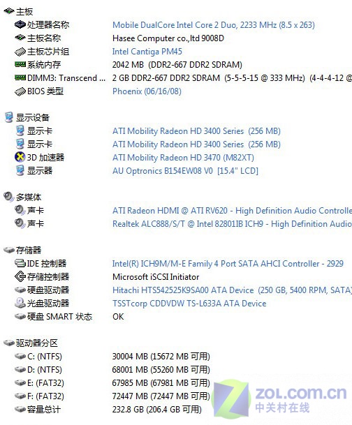 迅驰2独显本 神舟优雅HP940详细评测 