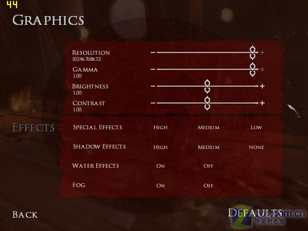 ATI Mobility Radeon HD 2600游戏效果：波斯王子2＋无冬之夜2＋上古卷轴＋极品飞车10＋ICE Storm Fighters