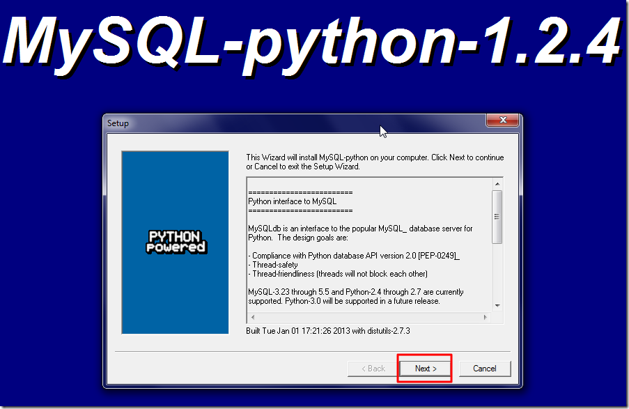 mysql python install main ui mysql python install main ui