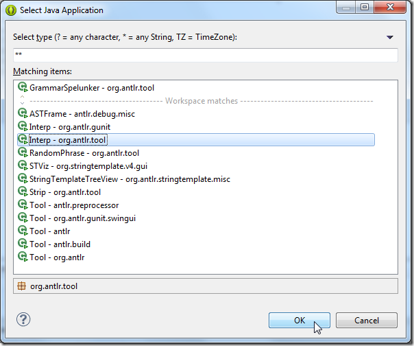 try Interp org antlr tool but no output_thumb try Interp org antlr tool but no output_thumb