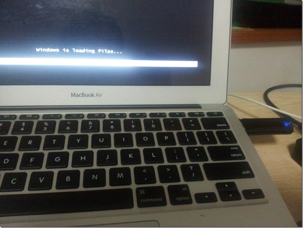 【记录】在MacBook上普通的安装Windows 7的过程