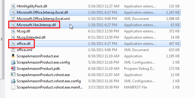 【已解决】Microsoft.Vbe.Interop.dll和office.dll是啥