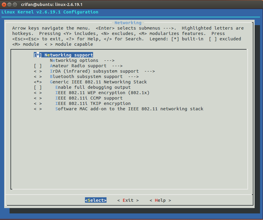 Networking config Networking config