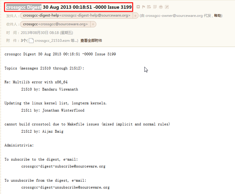 【记录】尝试去回复crosstool-ng的mailing list即crossgcc中的单个帖子