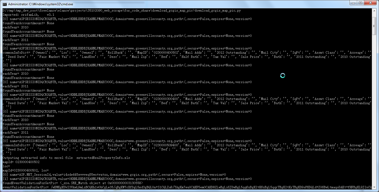 【代码分享】Python代码：download_gcgis_map_pic – 从gcgis.org中的地图图片中提取信息并保存到excel文件