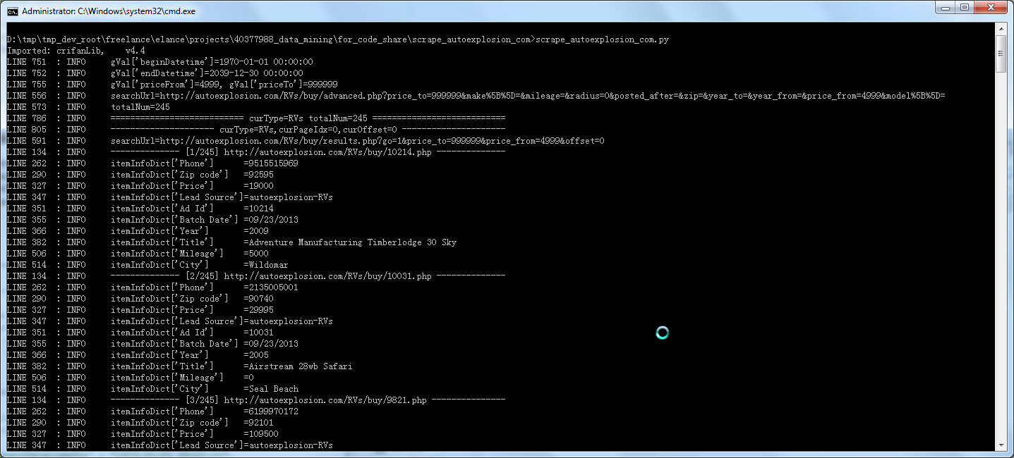 【代码分享】Python代码：scrape_autoexplosion_com – 抓取autoexplosion.com中符合特定规则的产品信息并保存为csv