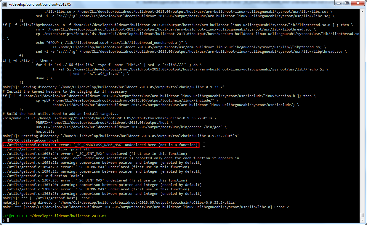 【无需解决】cygwin下编译buildroot在uClibc的utils时出错：../utils/getconf.c:438:29: error: '_SC_CHARCLASS_NAME_MAX' undeclared here (not in a function)