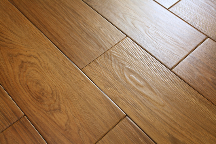 liwai imitate oak style wood grain tile laying effect