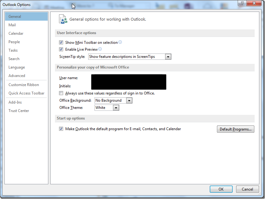 【已解决】Outlook 2013中本地邮件数据文件位置