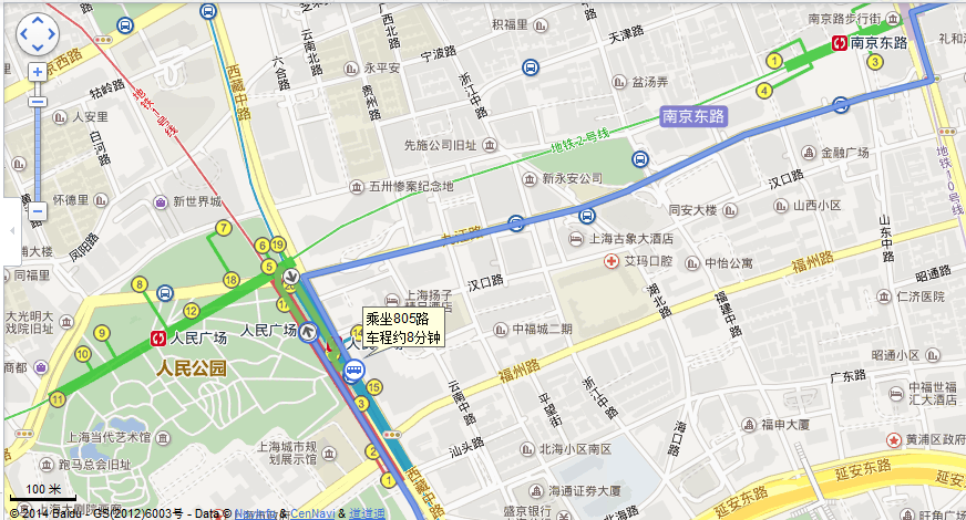 【整理】上海汽车南站到上海外滩观景大道