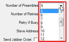 number of preamble choose 5