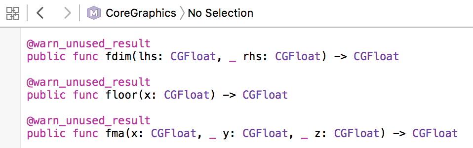 floor pass in and return out all cgfloat