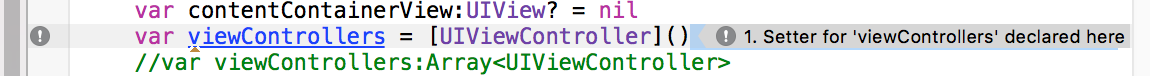var viewControllers UIViewController