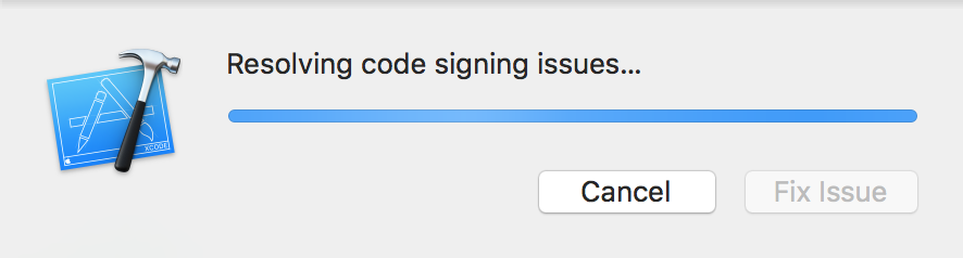 resolving code sign issue