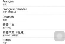 ［记录］将iPhone的本地语言从简体中文改为英文