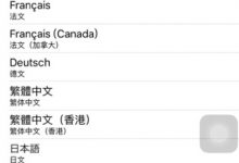 ［记录］将iPhone的本地语言从简体中文改为英文