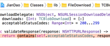 ［已解决］swift出错：contains is unavailable call the contains() method on the sequence