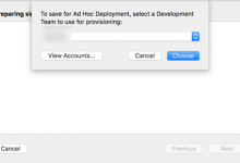 ［记录］Xcode中再去打包1.1.0的app的AdHoc版本