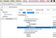 ［记录］给iOS的Charts库的demo去打包成AdHoc的ipa