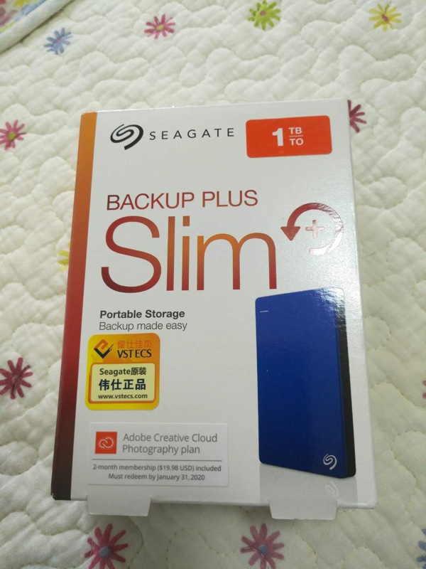 【记录】希捷1TB移动硬盘Seagate Backup Plus Drive试用