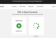 【记录】用freepdfconvert.com把pdf转word