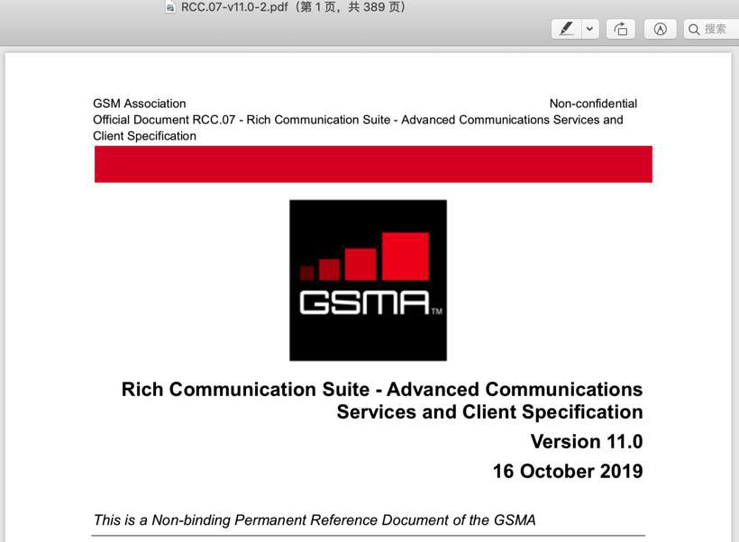 【整理】RCS相关协议学习：RCC.07-v11.0-2.pdf  Advanced Communications Services and Client Specification