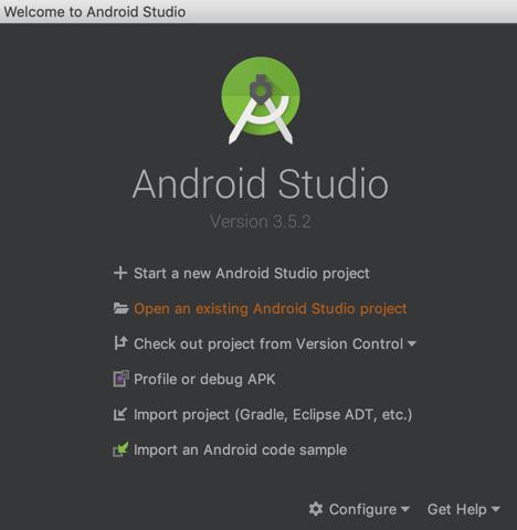 【未解决】Mac中用Android Studio打开rctjsa项目并编译apk和实时调试安卓手机小米9