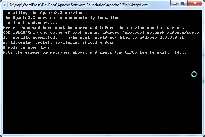 【未解决】(OS 10048)Only one usage of each socket address (protocol/network address/port) - crifan - work and job