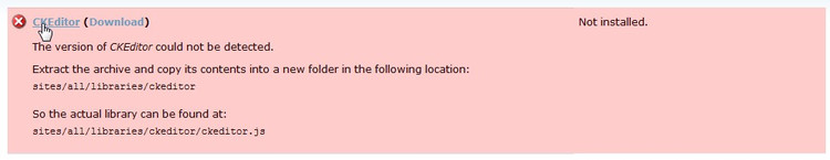 【已解决】The version of CKEditor could not be detected