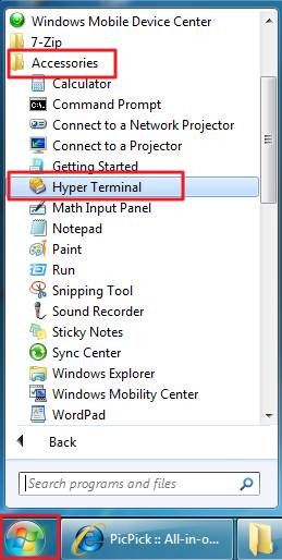 【整理】如何在Win7中安装使用超级终端Hyper Terminal - carifan - work and job